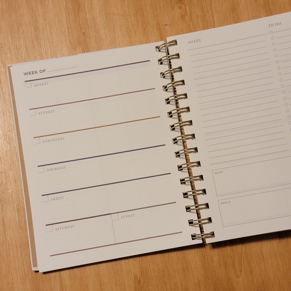 Floral Planner & Notebook / Journal - Picture 8 of 9